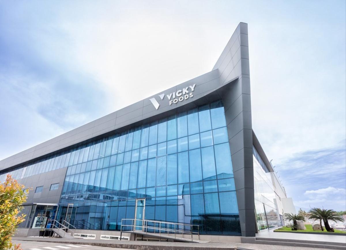 Instalaciones de Vicky Foods en la nueva planta de Fragnes‑La Loyère, Francia