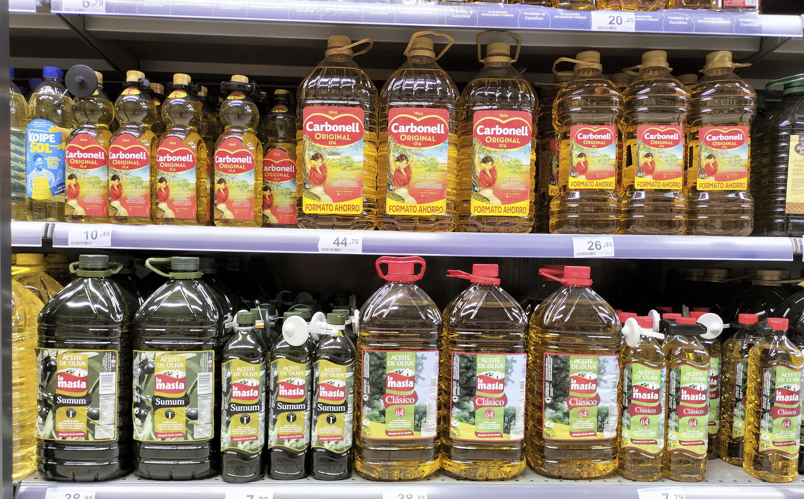 Aceite de oliva: producción 2025‑2026 cae 9% por borrascas y el Gobierno destina 5.300 M€