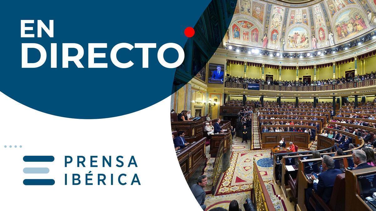 Sánchez vuelve al Congreso y responde a Feijóo en la sesión de control