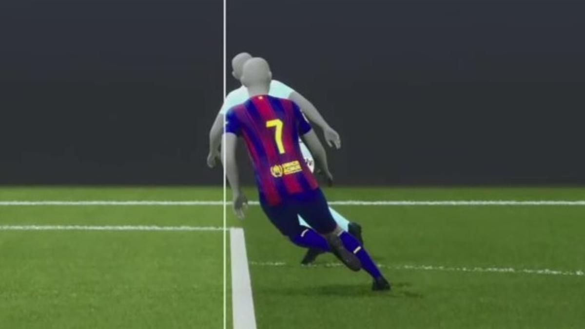 Hansi Flick protestando al cuarto árbitro durante el partido Barça‑Celta