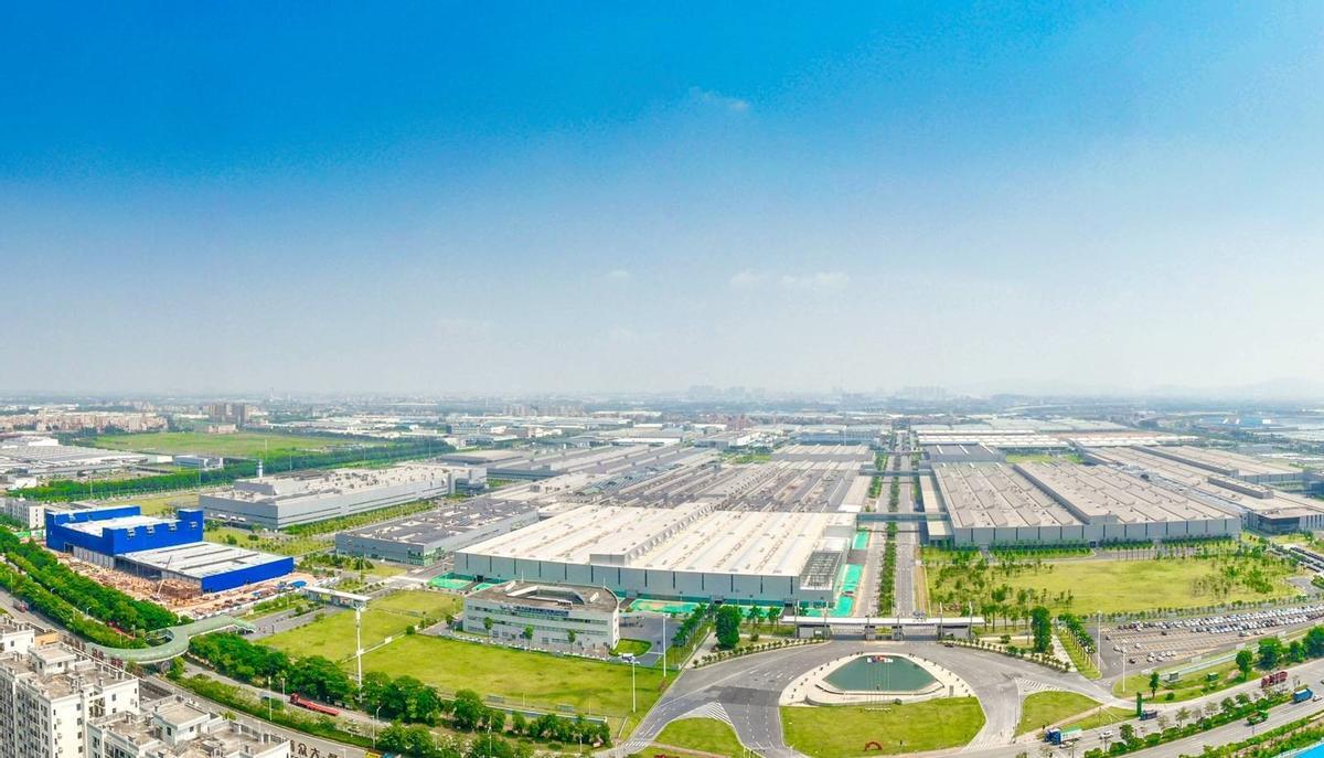 Vista de la gigafactoría de baterías de Volkswagen en Sagunt