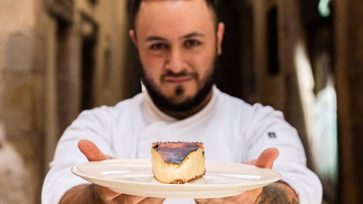 Cheesecake de Jon Cake en su nuevo local del Born