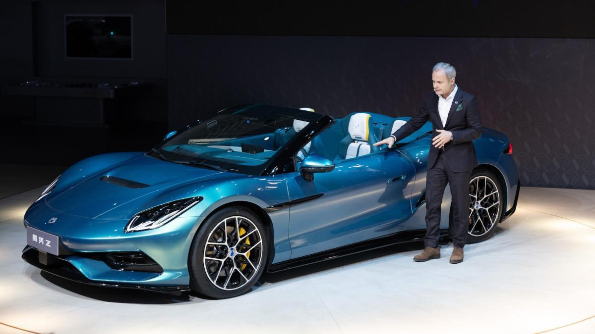 Stand de BYD en el Salón de Pekín 2024 con los modelos expuestos