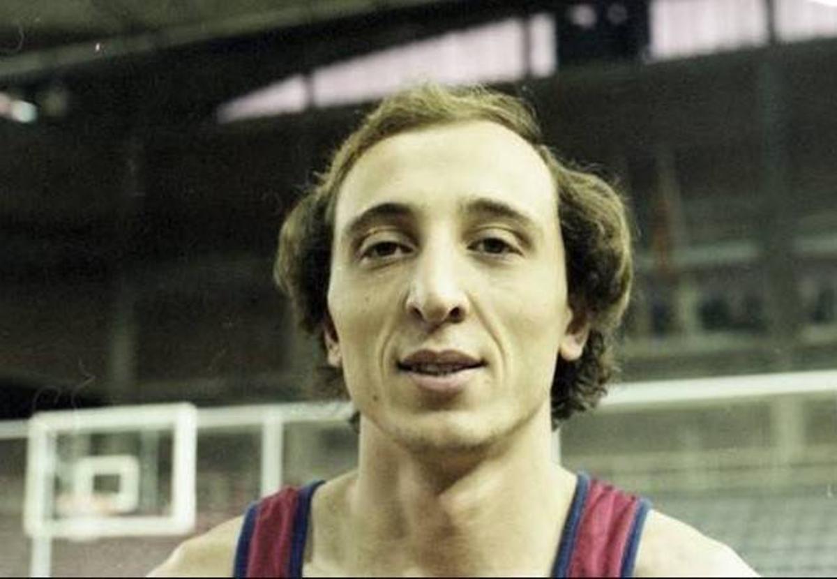 Juan Domingo de la Cruz en la calle Tallers de Barcelona, 1976