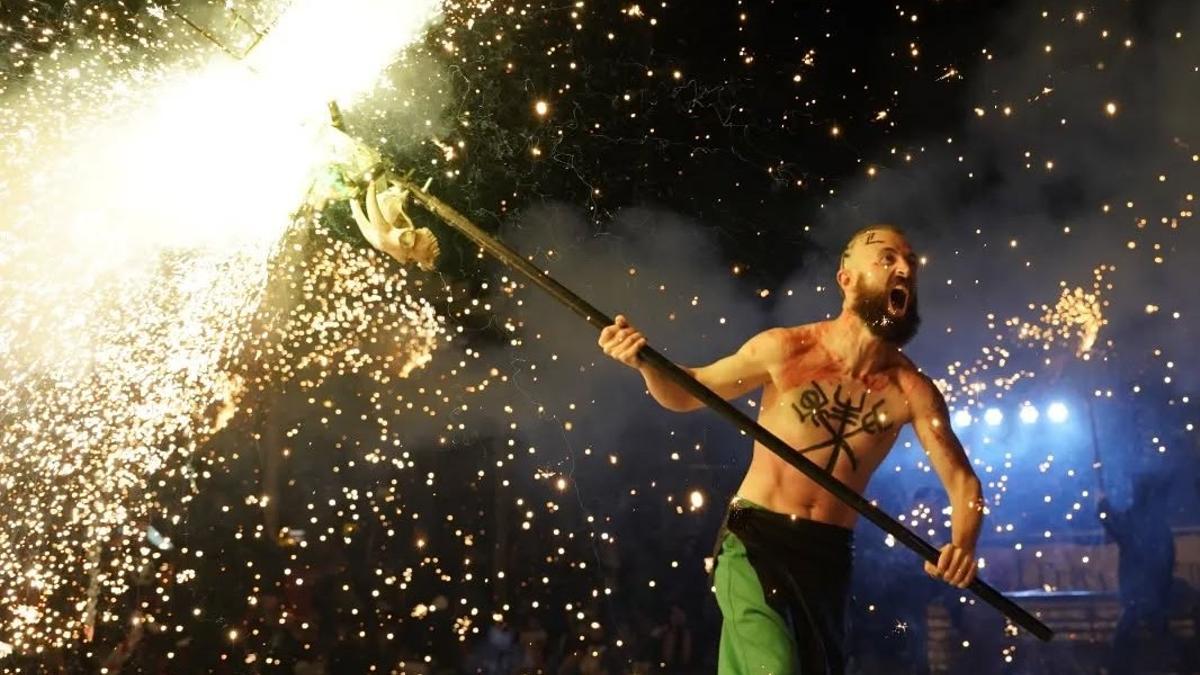 Casetas y colorido de la Feria de Abril en el Parc del Fòrum
