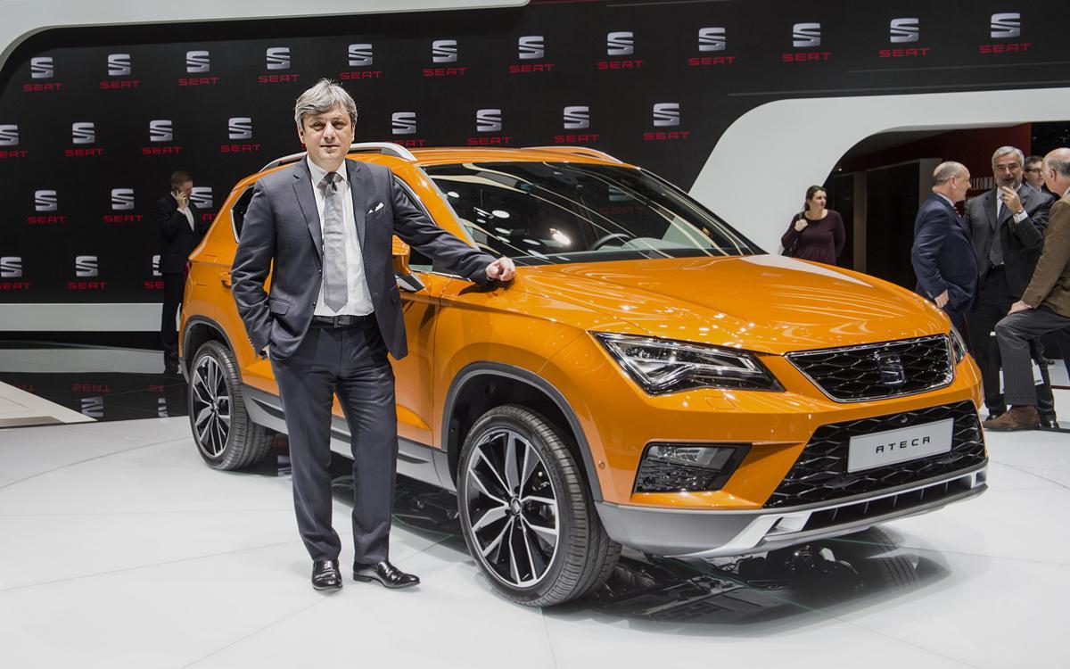 Seat Ateca en la línea de montaje de la planta de Kvasny, República Checa