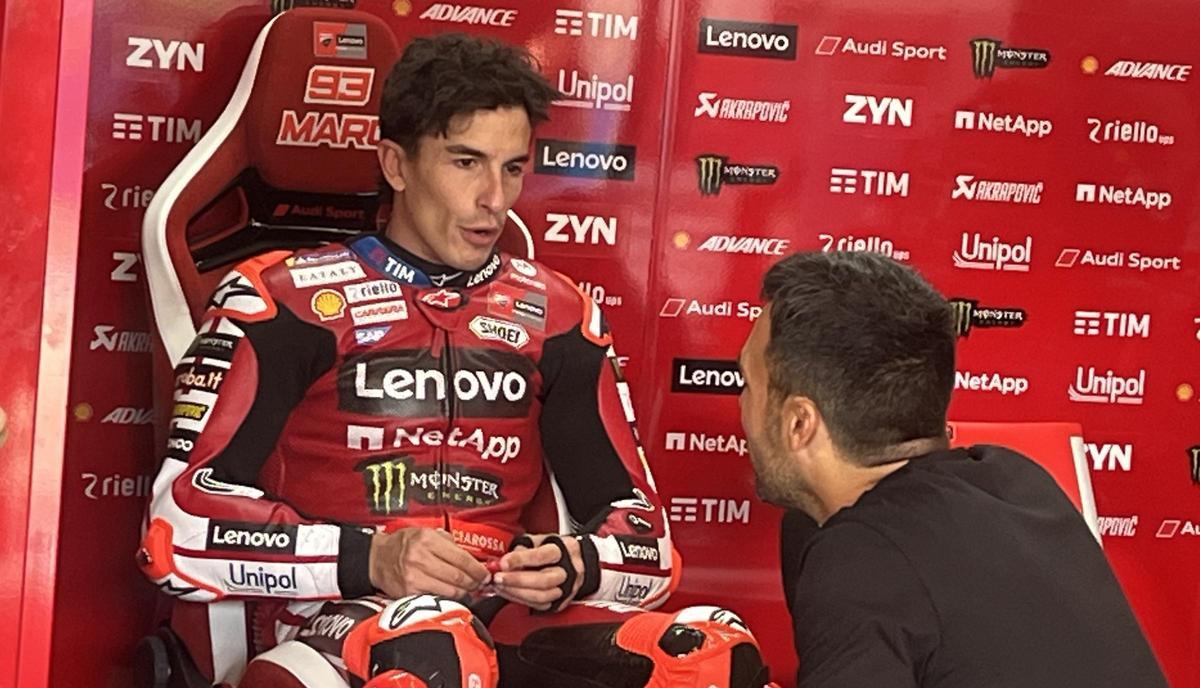 Marc Márquez a 44 puntos del líder del MotoGP
