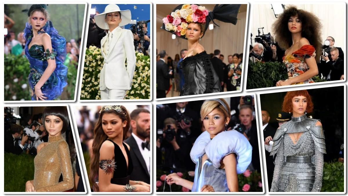 Zendaya encabeza la votación de sus ocho looks más icónicos en la Met Gala 2024