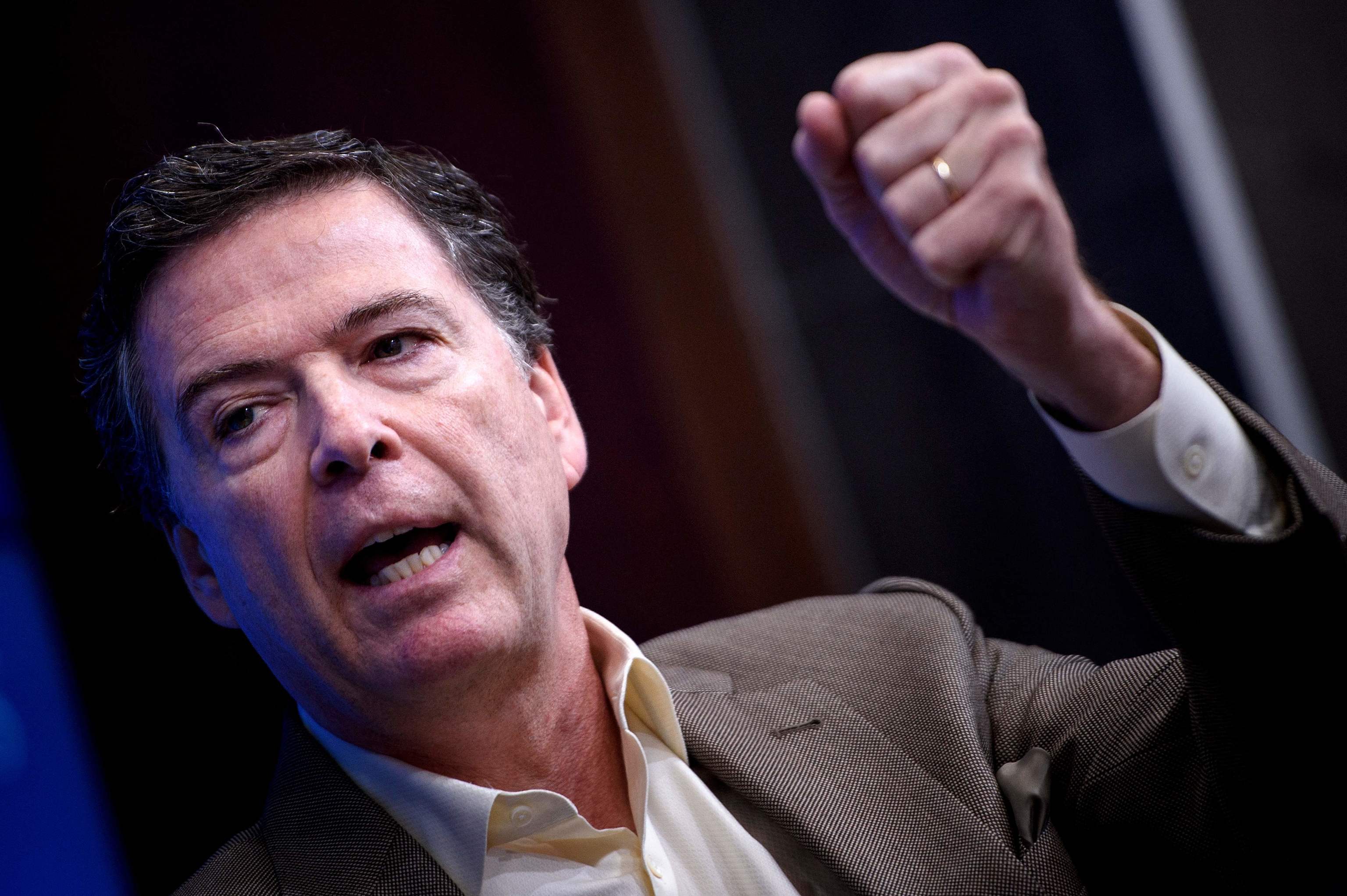 James Comey imputado por amenaza de muerte a Donald Trump