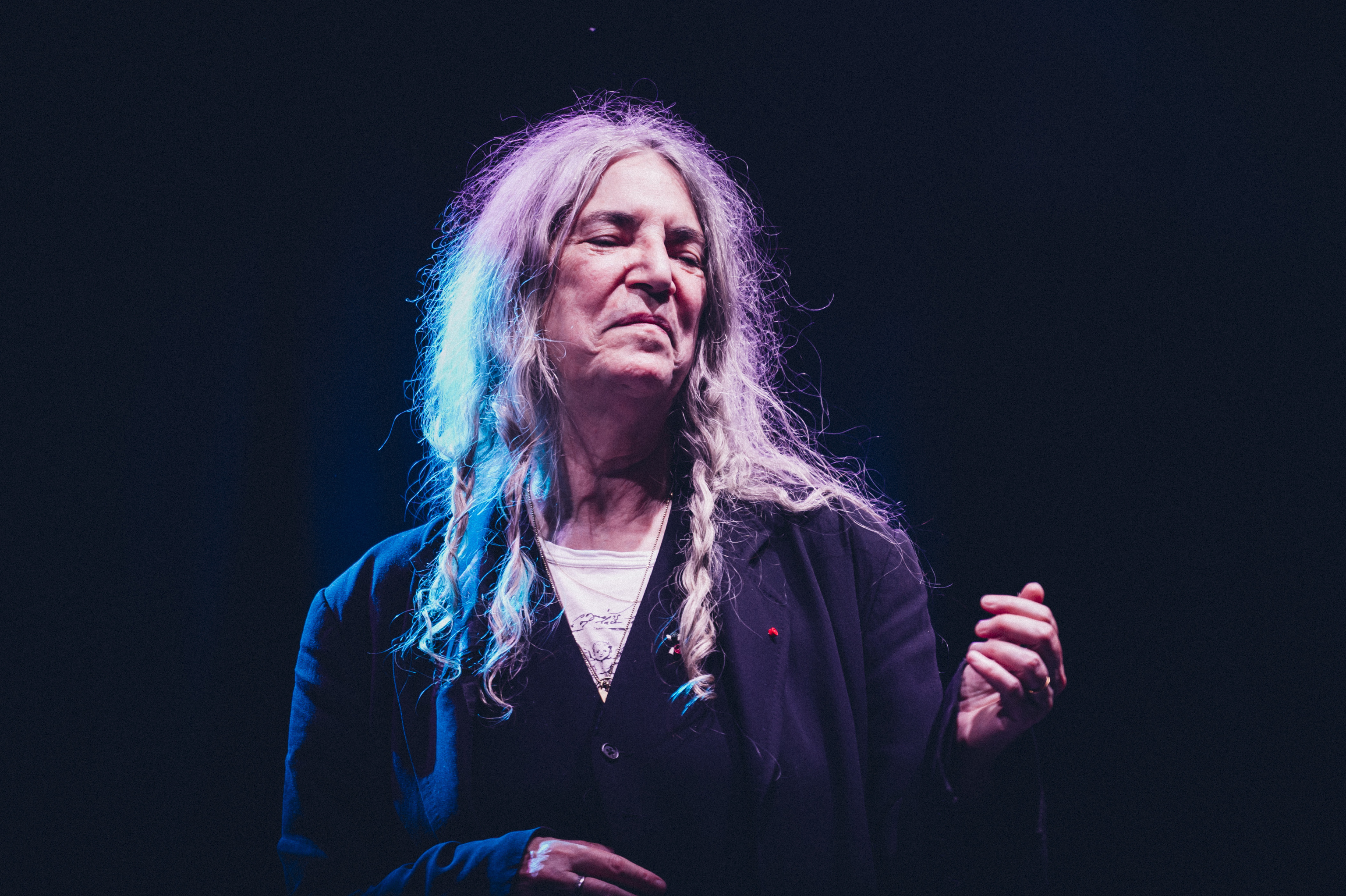 Patti Smith recibiendo el Premio Princesa de Asturias 2026