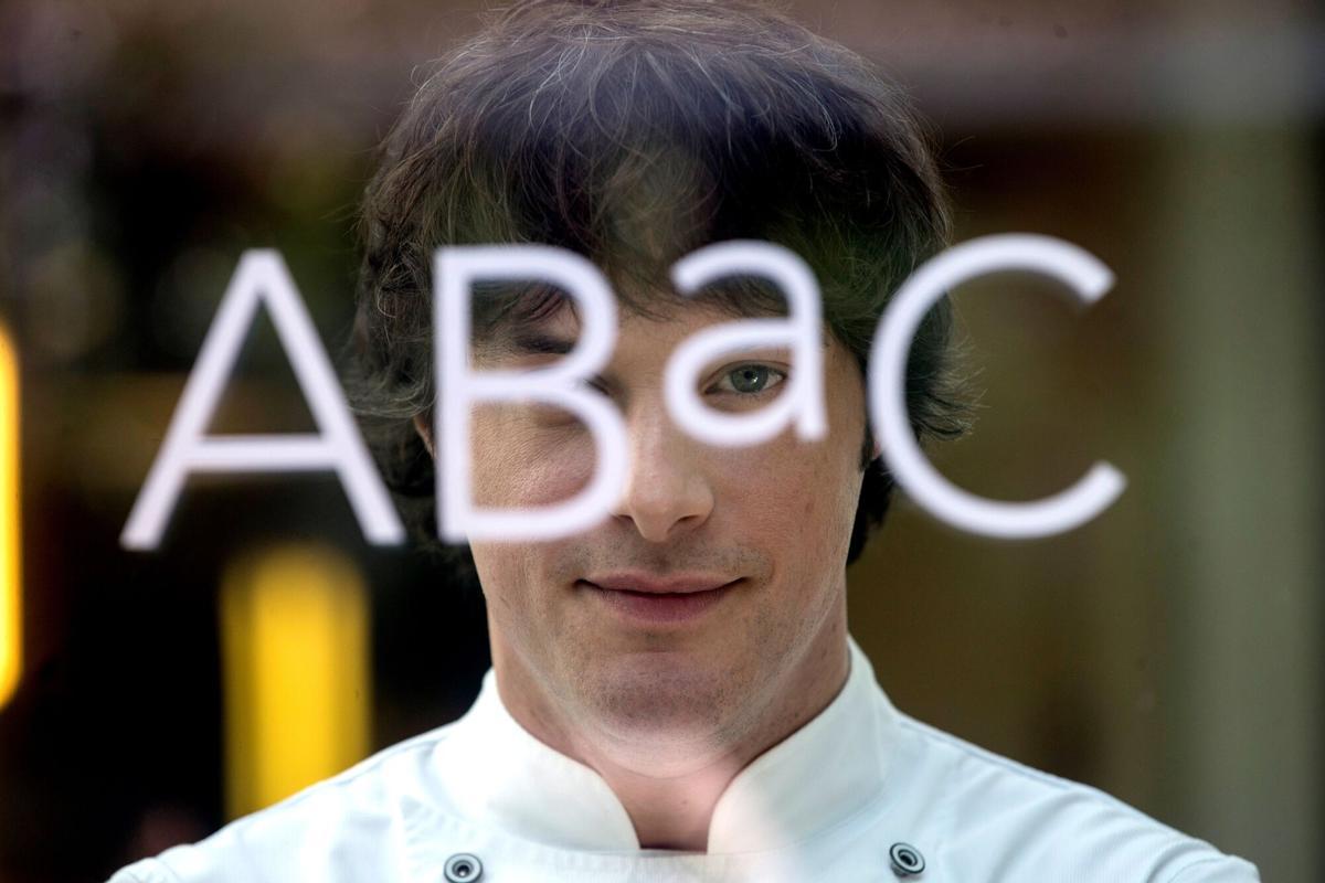 Jordi Cruz en su restaurante ABaC, Barcelona