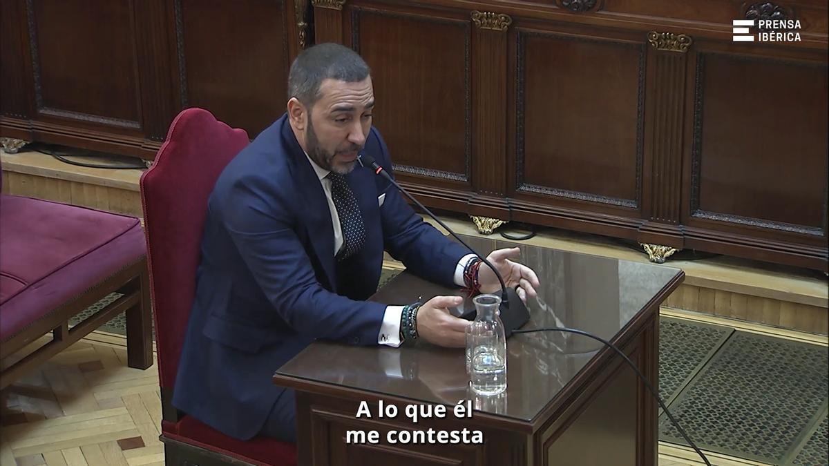 Koldo García declarando ante el Tribunal Supremo sobre el pago del alquiler del piso de Jésica Rodríguez