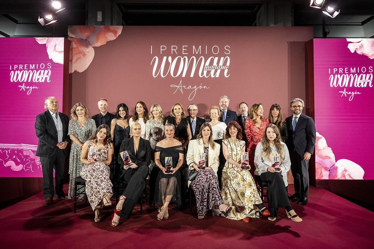 Escenario de la gala de los Premios Woman Aragón en el NH Collection Gran Hotel