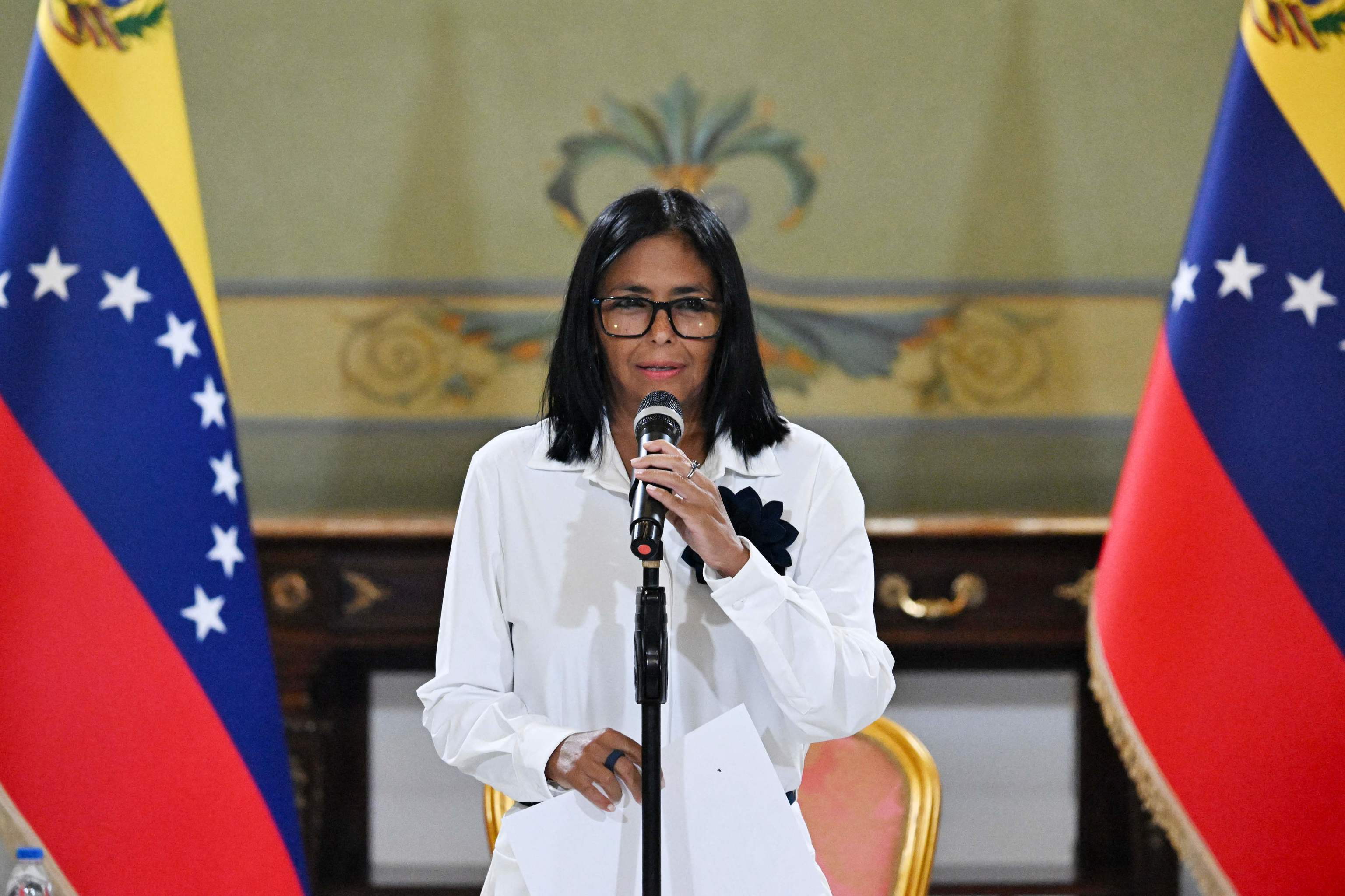 Parlamento Europeo mantiene sanciones contra Delcy Rodríguez pese al Gobierno español