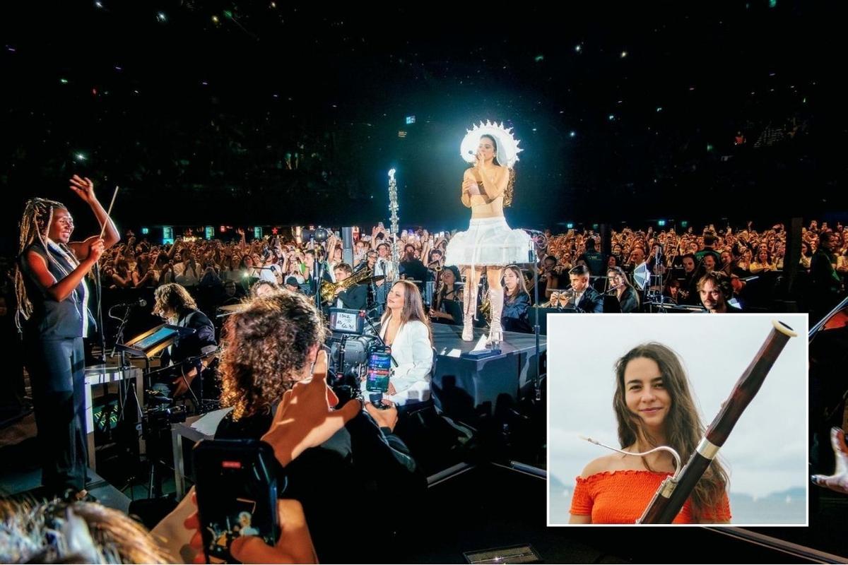 Rosalía lleva al AFAS Dome a la fagotista gallega Celia Matamoro
