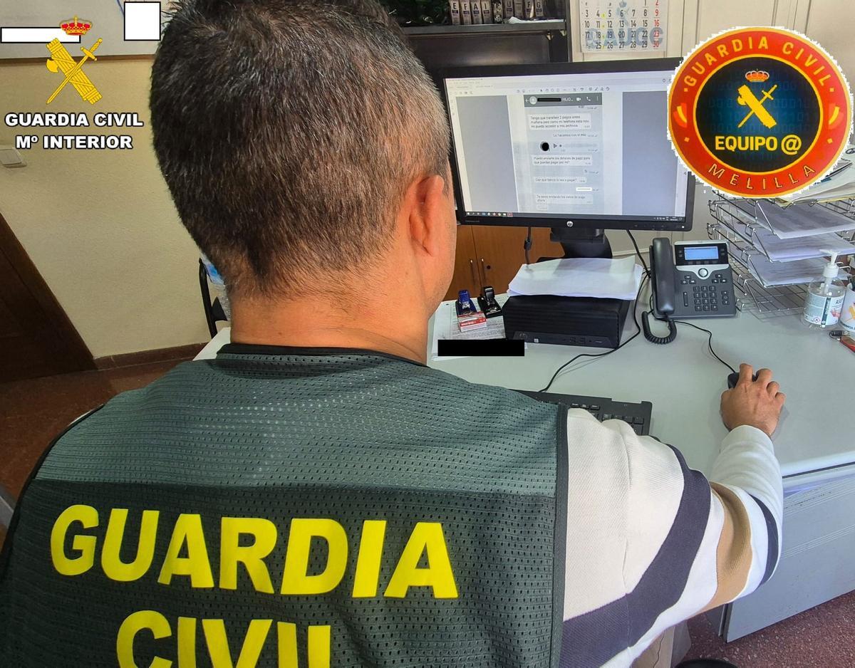 Guardia Civil desmantela estafa del "hijo en apuros" en Melilla por 3.183 €