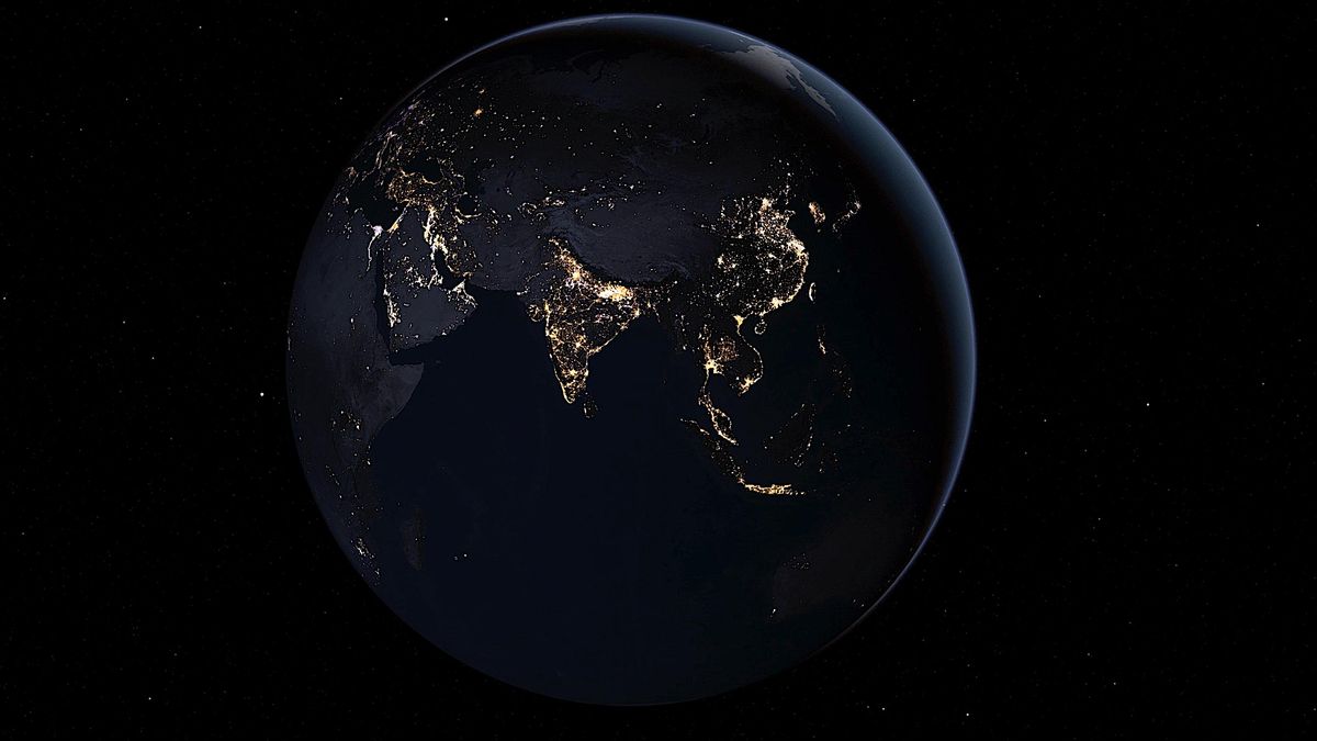 Brillo nocturno global sube un 16 % entre 2014 y 2022, según la NASA