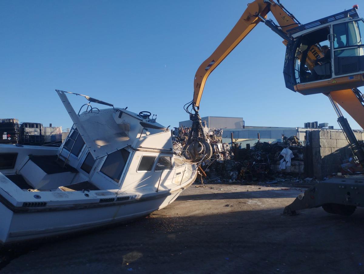 Desguace de barcos: cuesta 1.800 € y puede tardar hasta un año en autorizarse