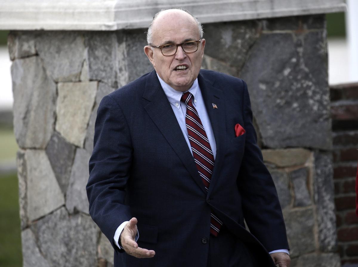 Rudy Giuliani hospitalizado en Florida en estado crítico pero estable