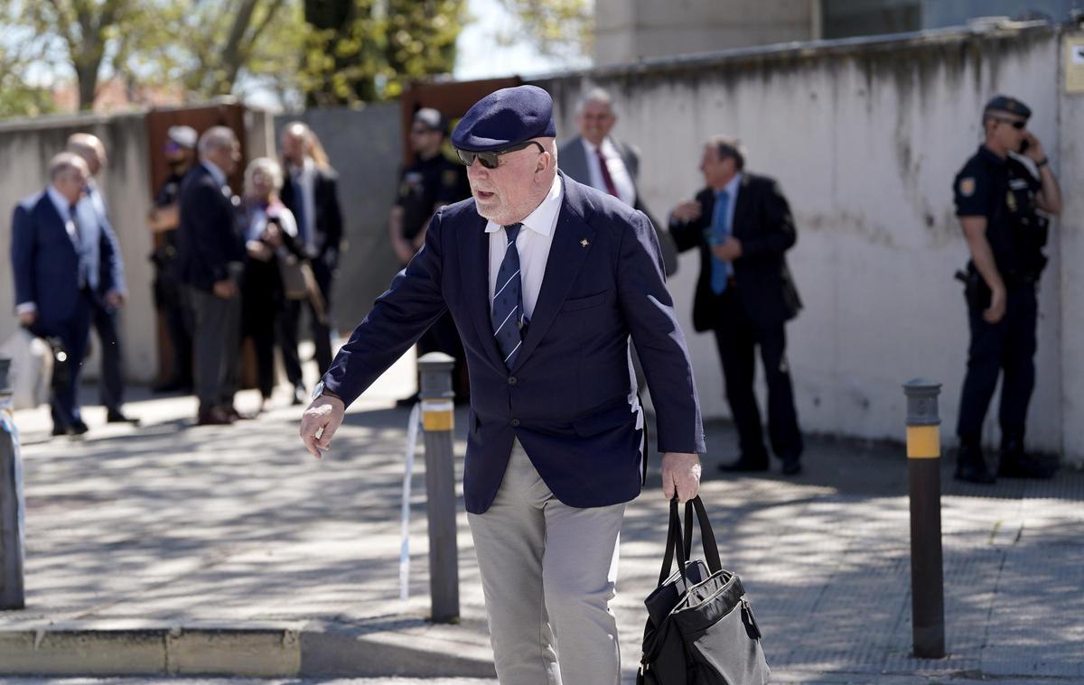 Félix Sanz Roldán testifica contra José Manuel Villarejo en el juicio de Operación Kitchen