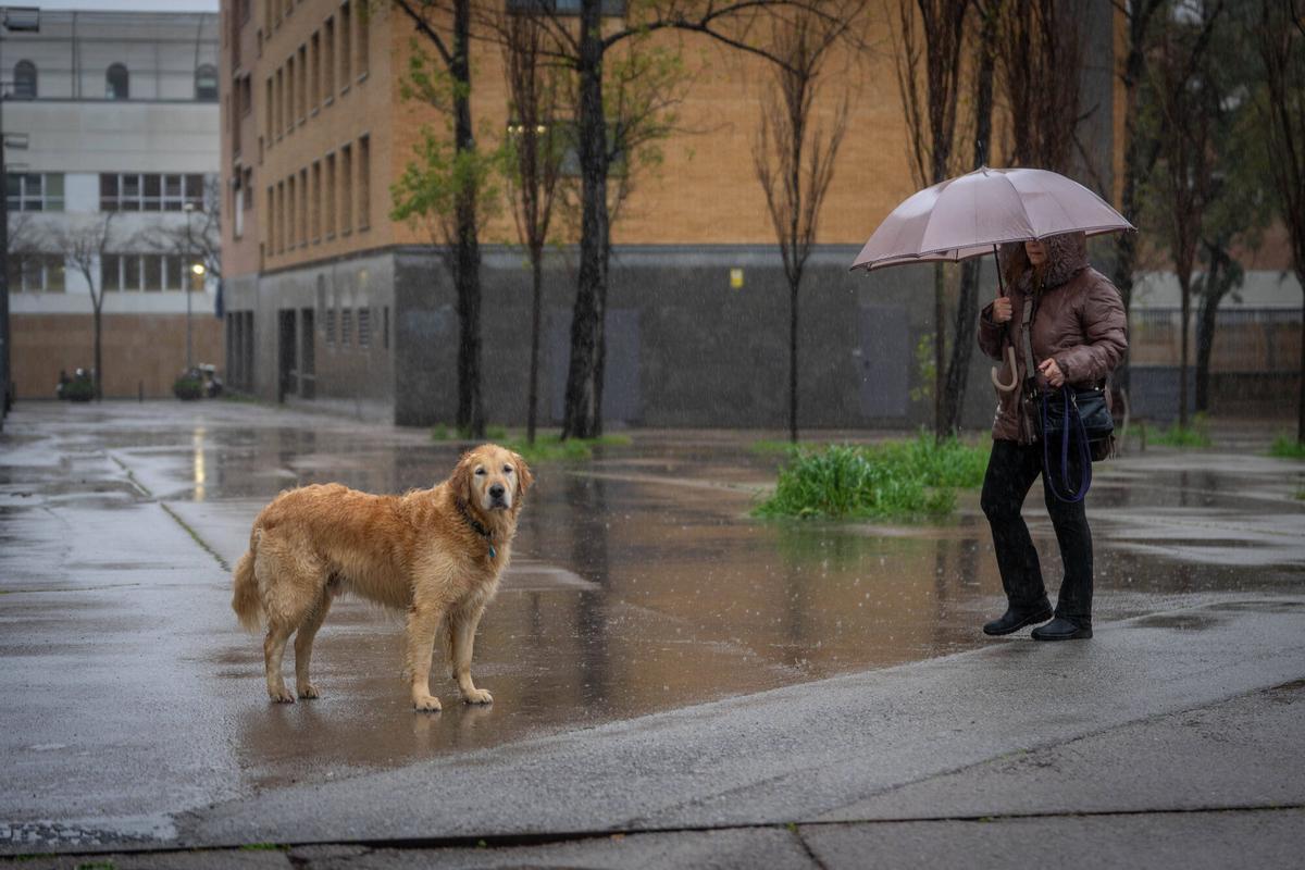 Meteocat alerta de bolsa de aire polar con lluvias intensas en Cataluña