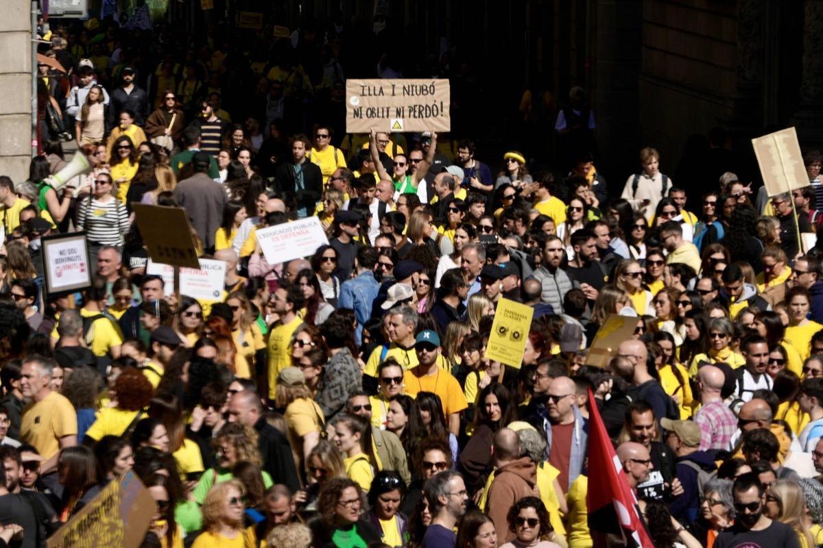 Huelga 0-3 en Catalunya: la Plataforma convoca paro el 7 y 20 de mayo