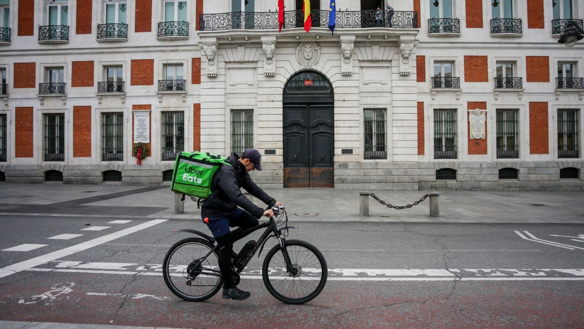 Uber Eats reconoce una deuda de 110 millones de euros por cotizaciones impagadas