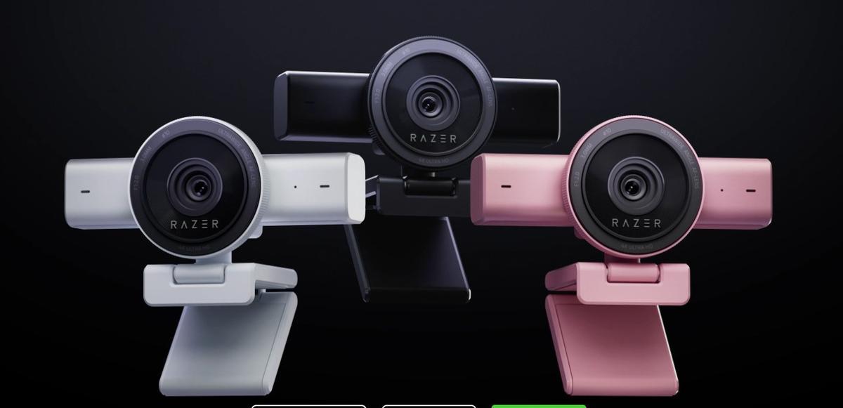 Razer lanza la Kiyo V2, webcam 4K con IA para streaming y videoconferencias