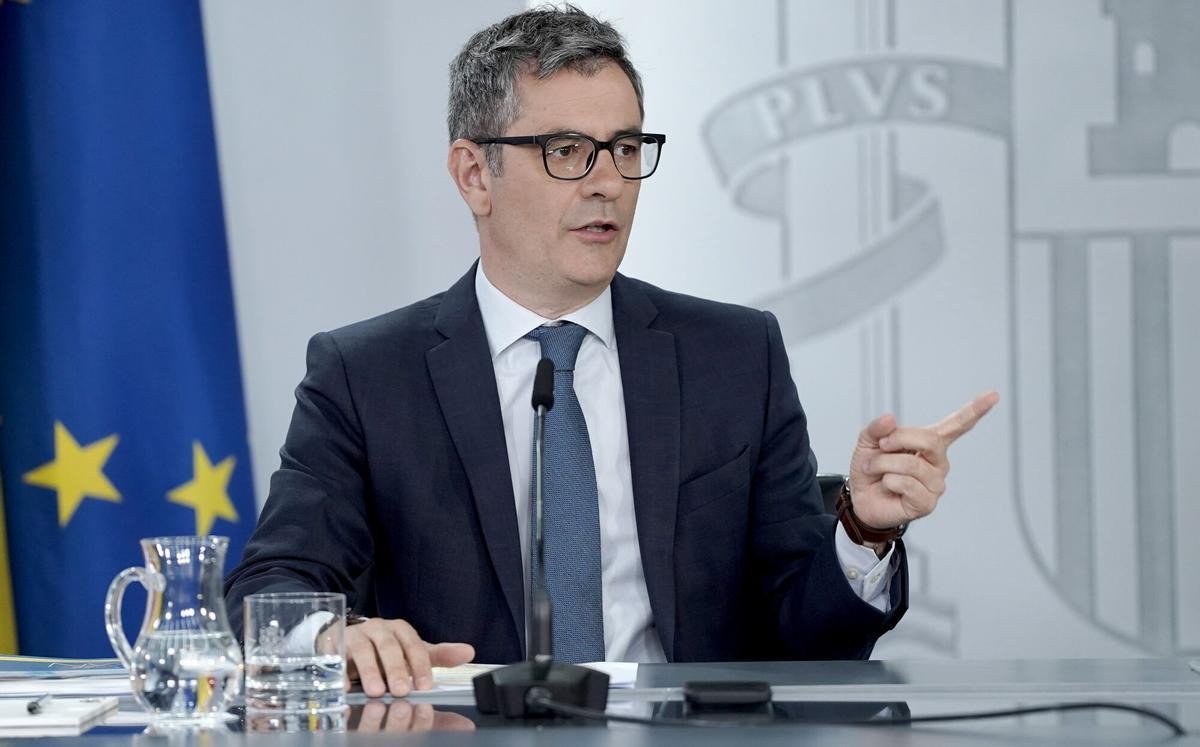 Bolaños acusa al PP de colaborar con Aldama tras rebajar la petición de pena