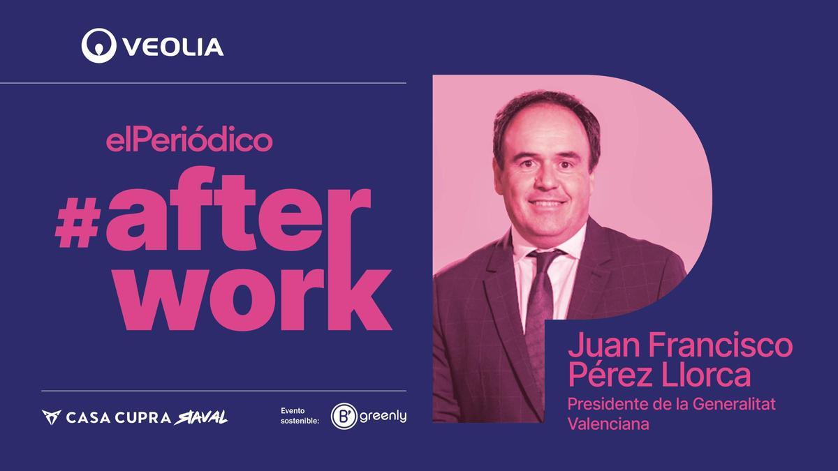 Afterwork de la Generalitat Valenciana: Pérez Llorca expone su agenda ante El Periódico
