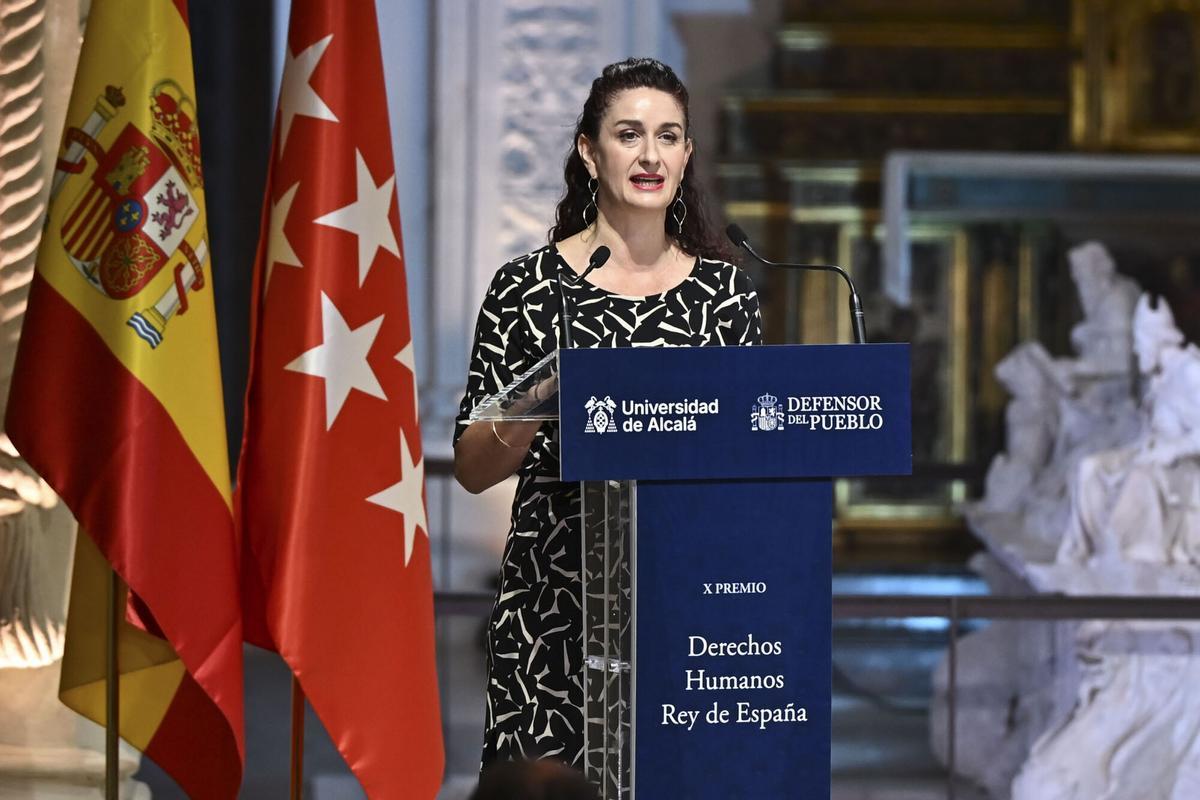 Entrega del Premio de Derechos Humanos al Museo de la Memoria de Chile por el rey Felipe VI