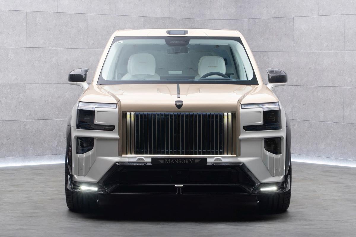 Zeekr X9 by Mansory, la primera colaboración alemana‑china, se muestra en el China Auto Show 2026