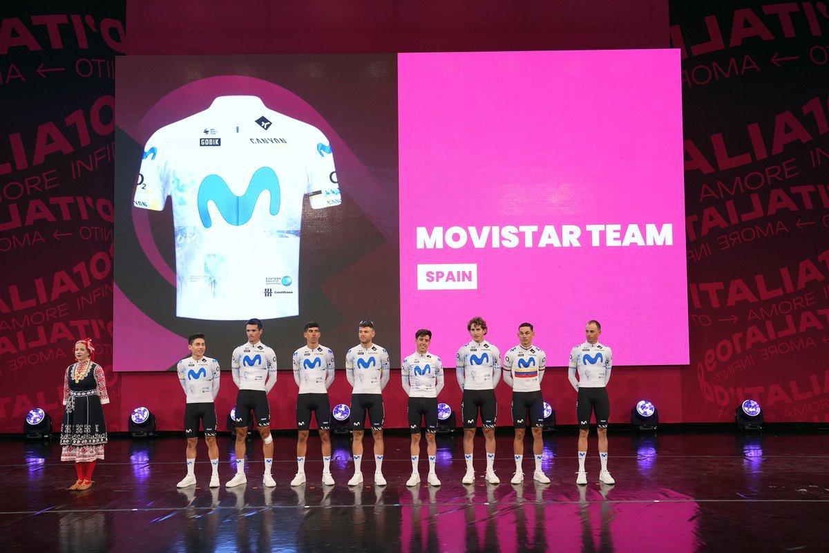 Jonas Vingegaard en la presentación del Giro de Italia 2024 en Bulgaria