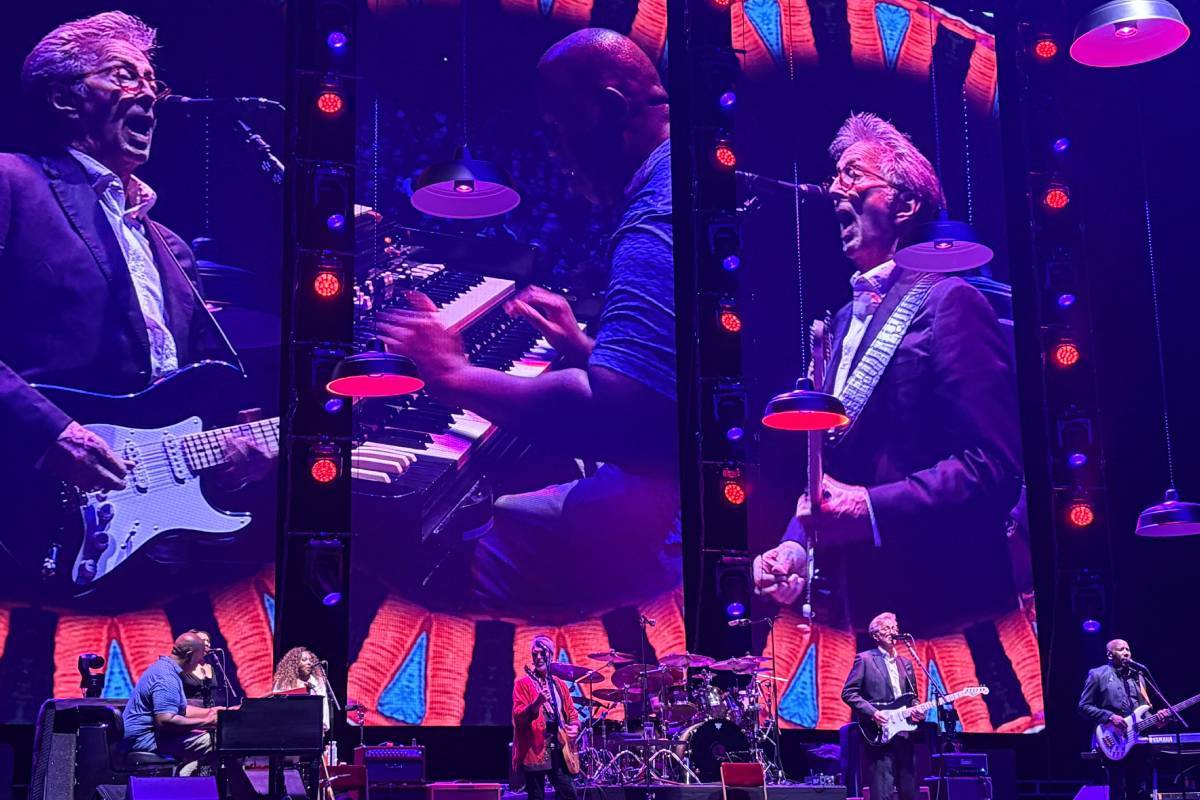 Eric Clapton arrasa en Madrid: su regreso al Movistar Arena tras 20 años