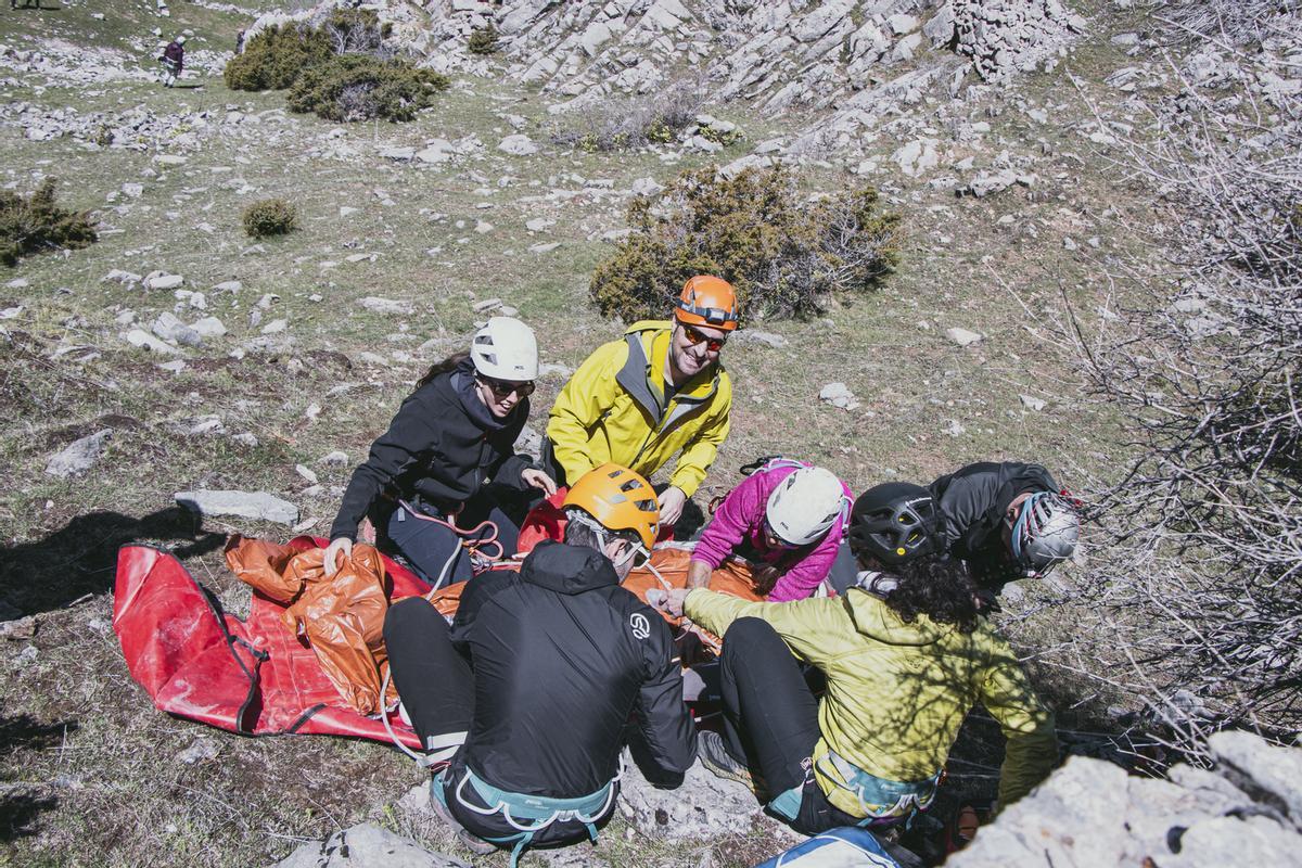 Simulación clínica de estudiantes del nuevo máster en emergencias extrahospitalarias en el Campus Docent de Sant Joan de Déu