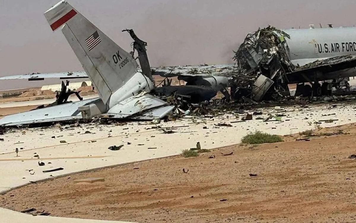 Irán destruye 16 bases estadounidenses en el Golfo y elimina un avión E‑3 Sentry de 500 M€