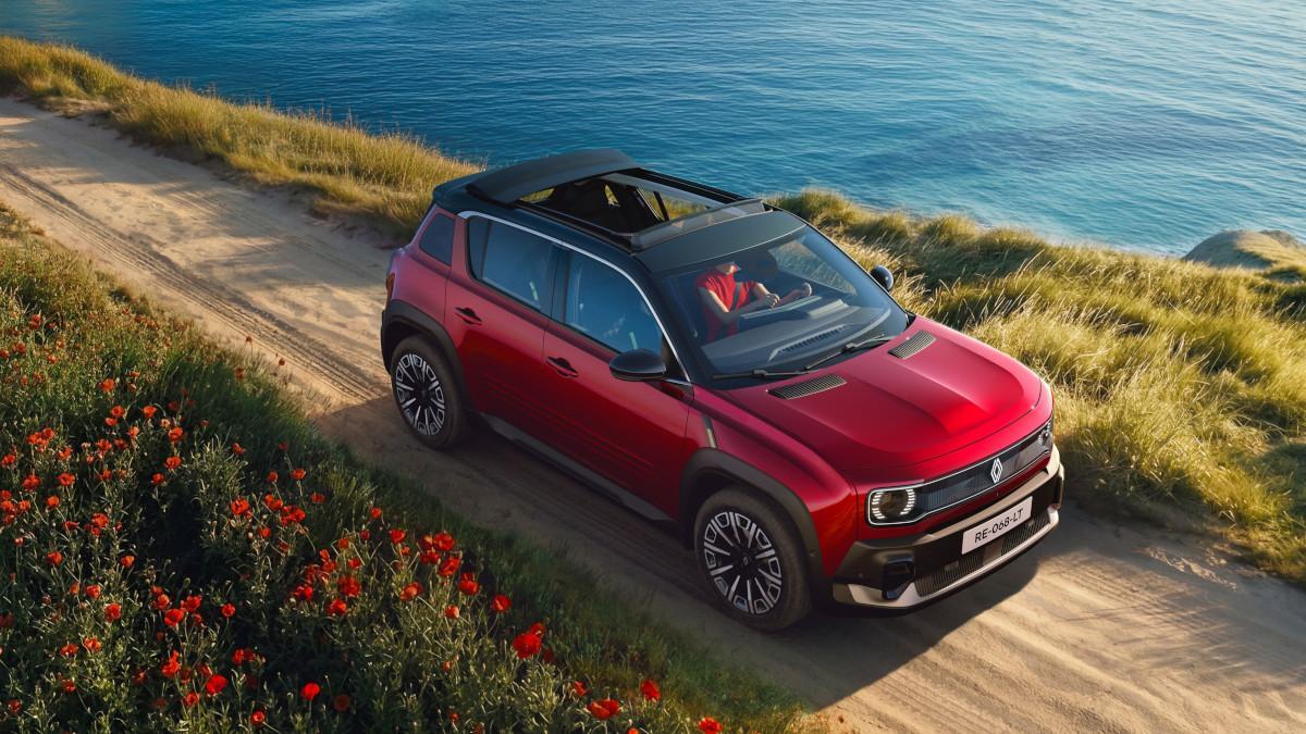 Renault 4 E‑Tech Plein Sud: el SUV eléctrico descapotable que llega a España
