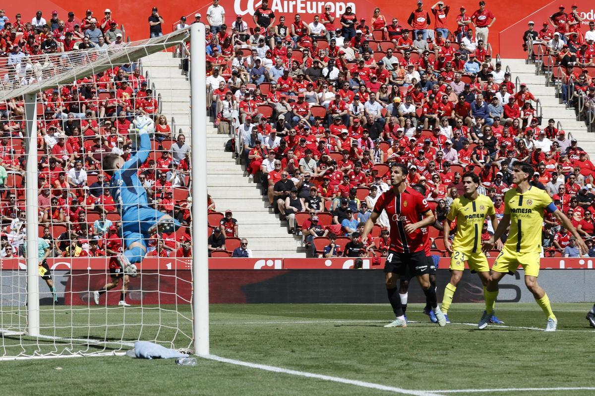 Mallorca vs Villarreal 1-1: punto escaso para el Mallorca en la lucha por la salvación