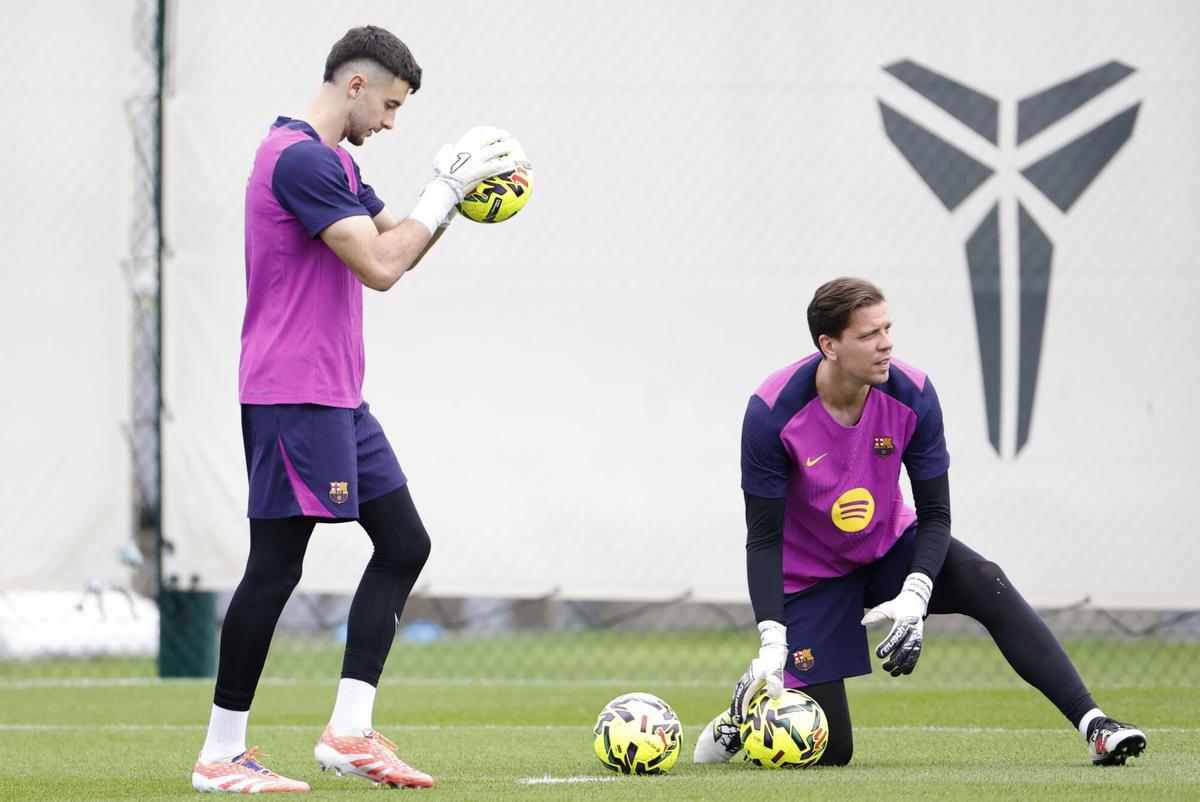 Szczesny bromea con récord Guinness y confirma su papel de segundo guardameta en el Barça