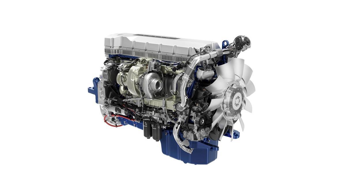 Motor D13 de Volvo Trucks en la planta de Skövde