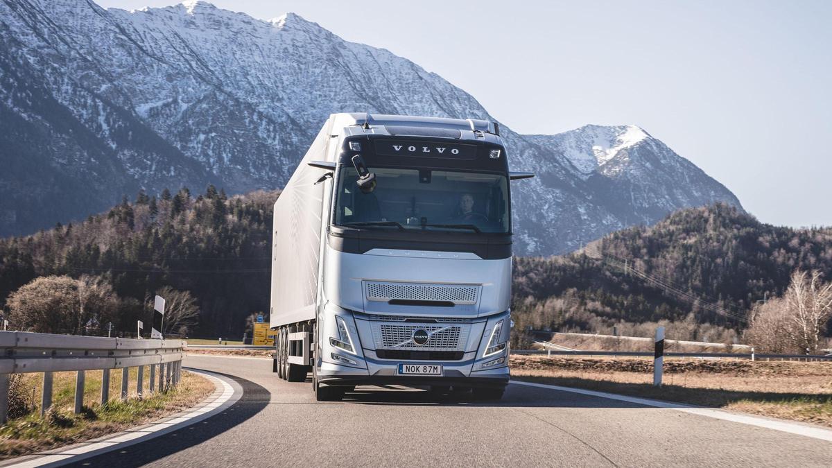 Camión Volvo FH Aero con mejoras aerodinámicas