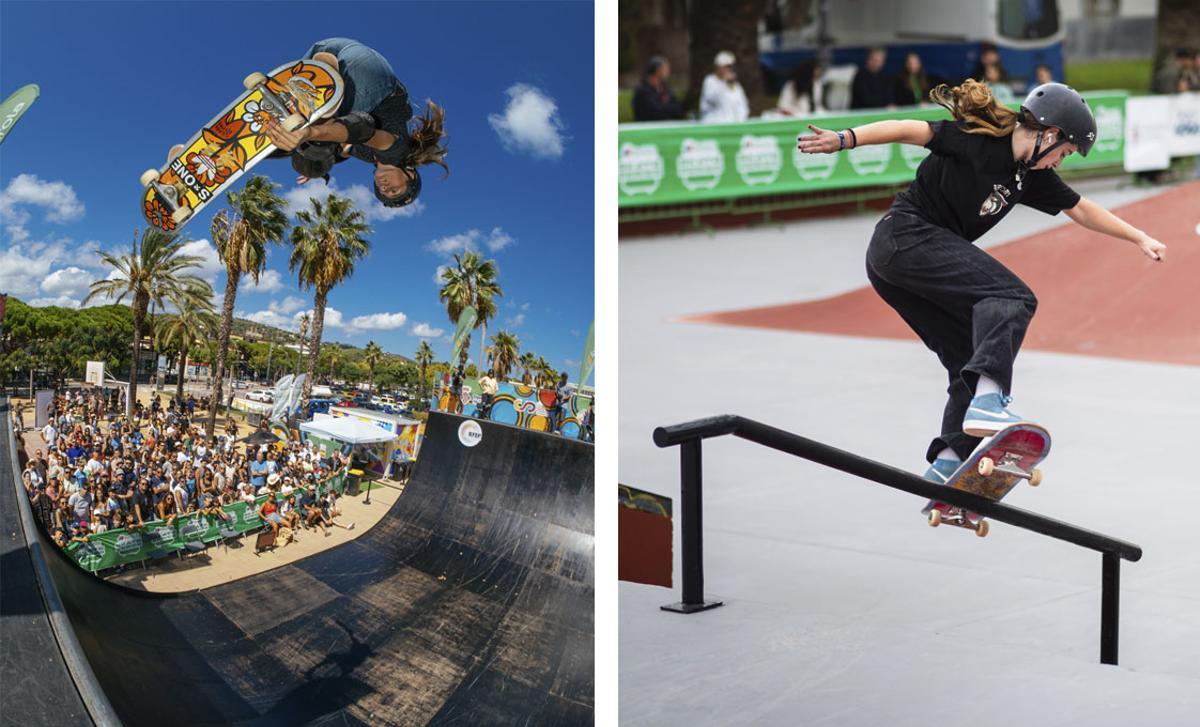 Vista del Circuit de Barcelona‑Catalunya preparado para el Graviteo Urban Sports Festival