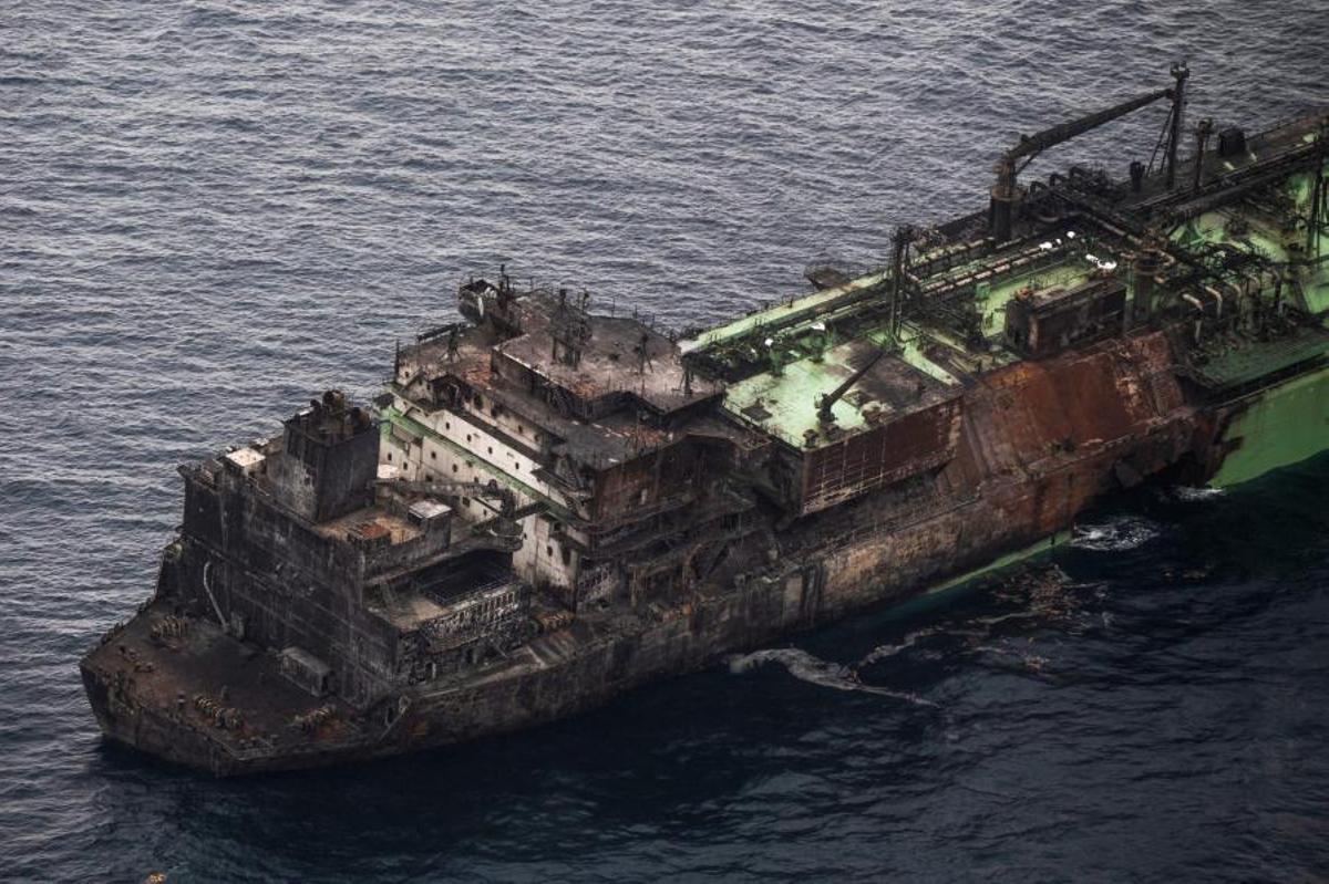 Buque Ursa Major hundido en el Mediterráneo frente a Cartagena