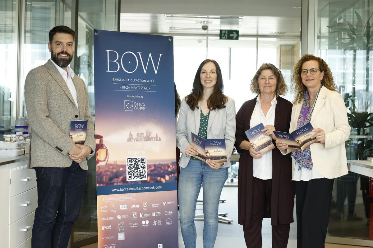 Mapa olfativo de Barcelona con rutas sensoriales en la BOW 2026