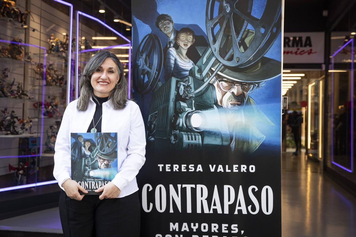 Teresa Valero presenta 'Contrapaso 2' en la ceremonia del Cómic Barcelona