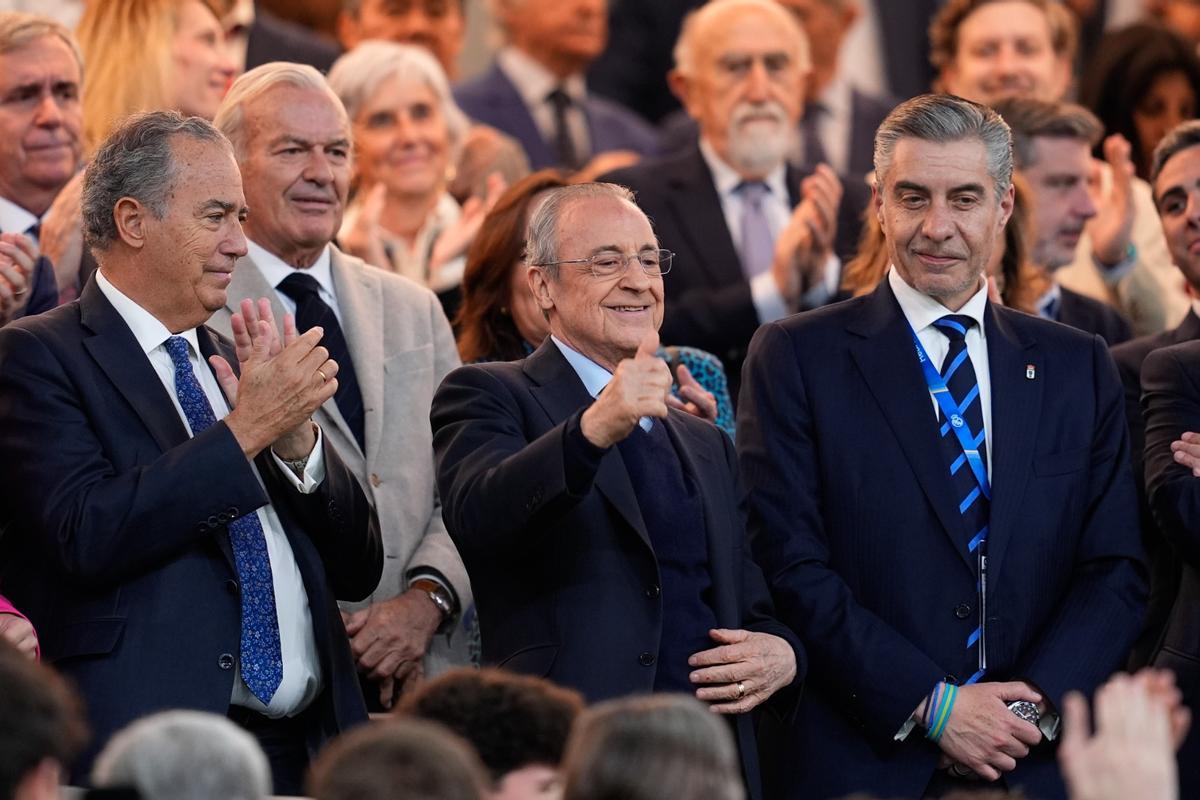 Florentino Pérez protagoniza el nuevo episodio 'Florentino, Florentimo, Flo' del pódcast de EL PERIÓDICO