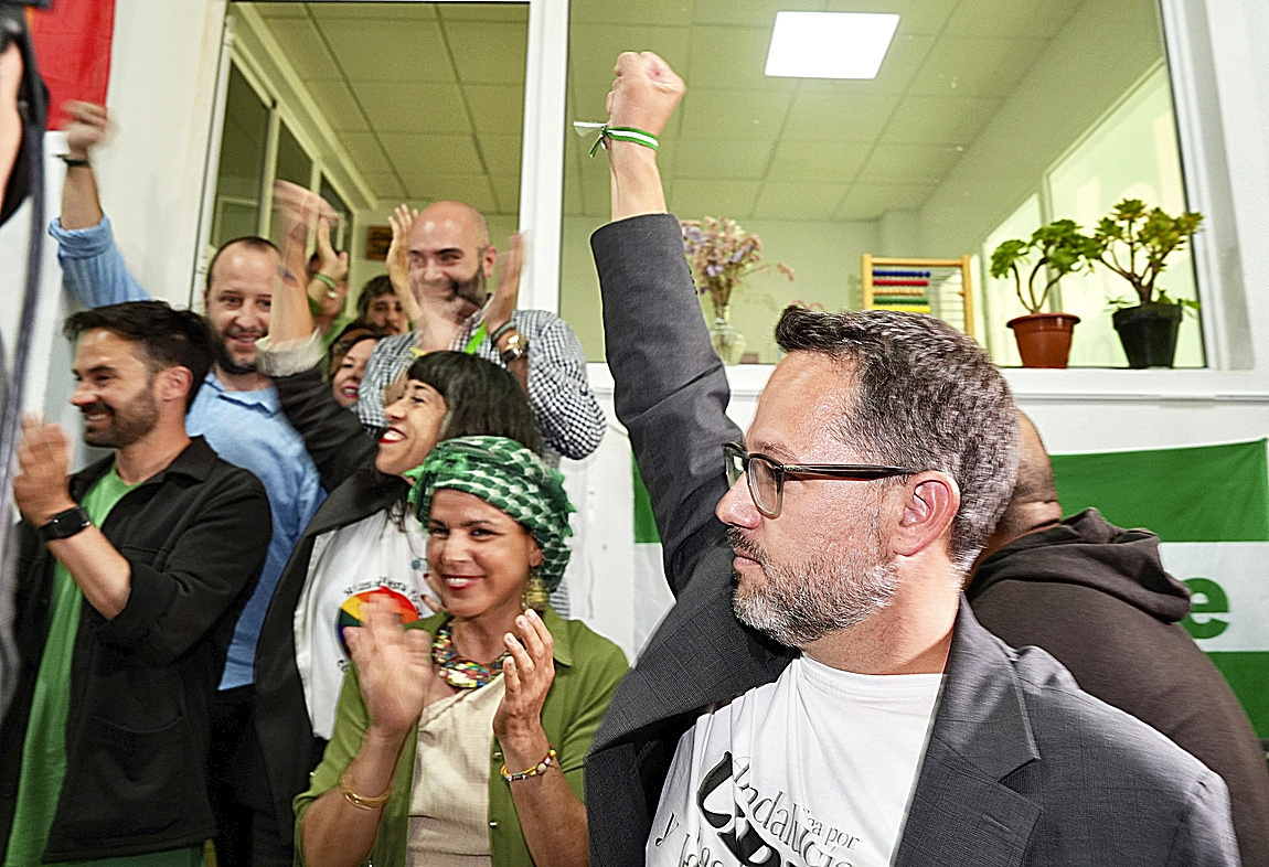 Adelante Andalucía arrasa con 8 escaños y deja atrás a Por Andalucía