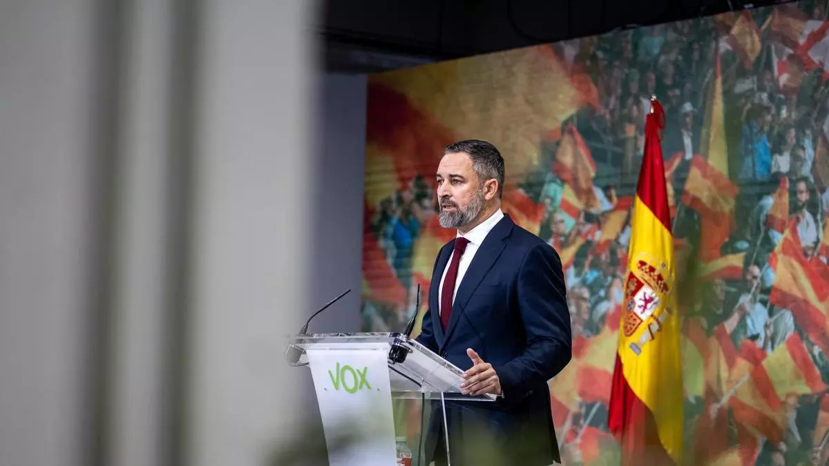 Juan Manuel Moreno en la rueda de prensa tras los resultados de las elecciones andaluzas 2024