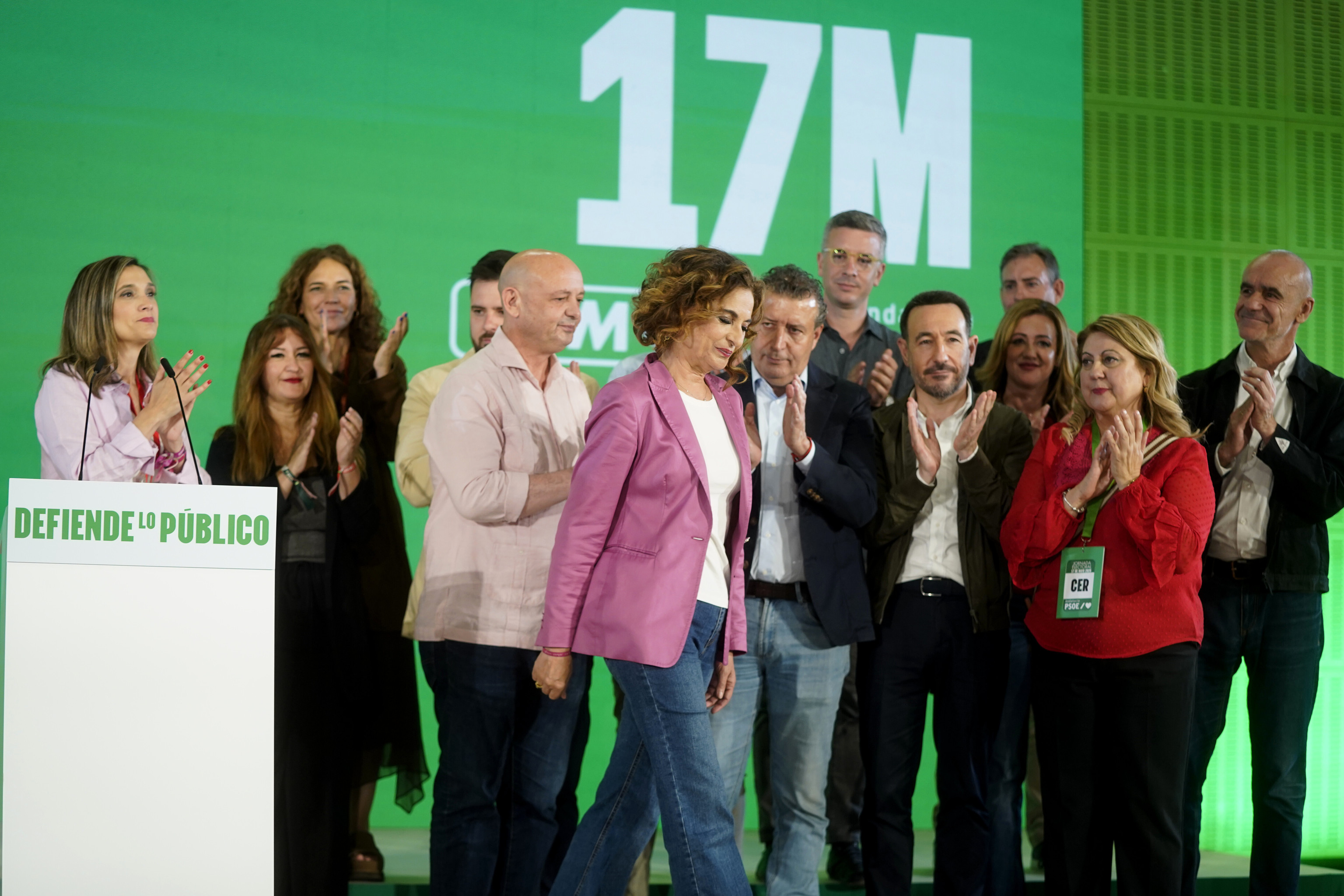Montero renuncia al Congreso y asume la jefatura de la oposición en Andalucía