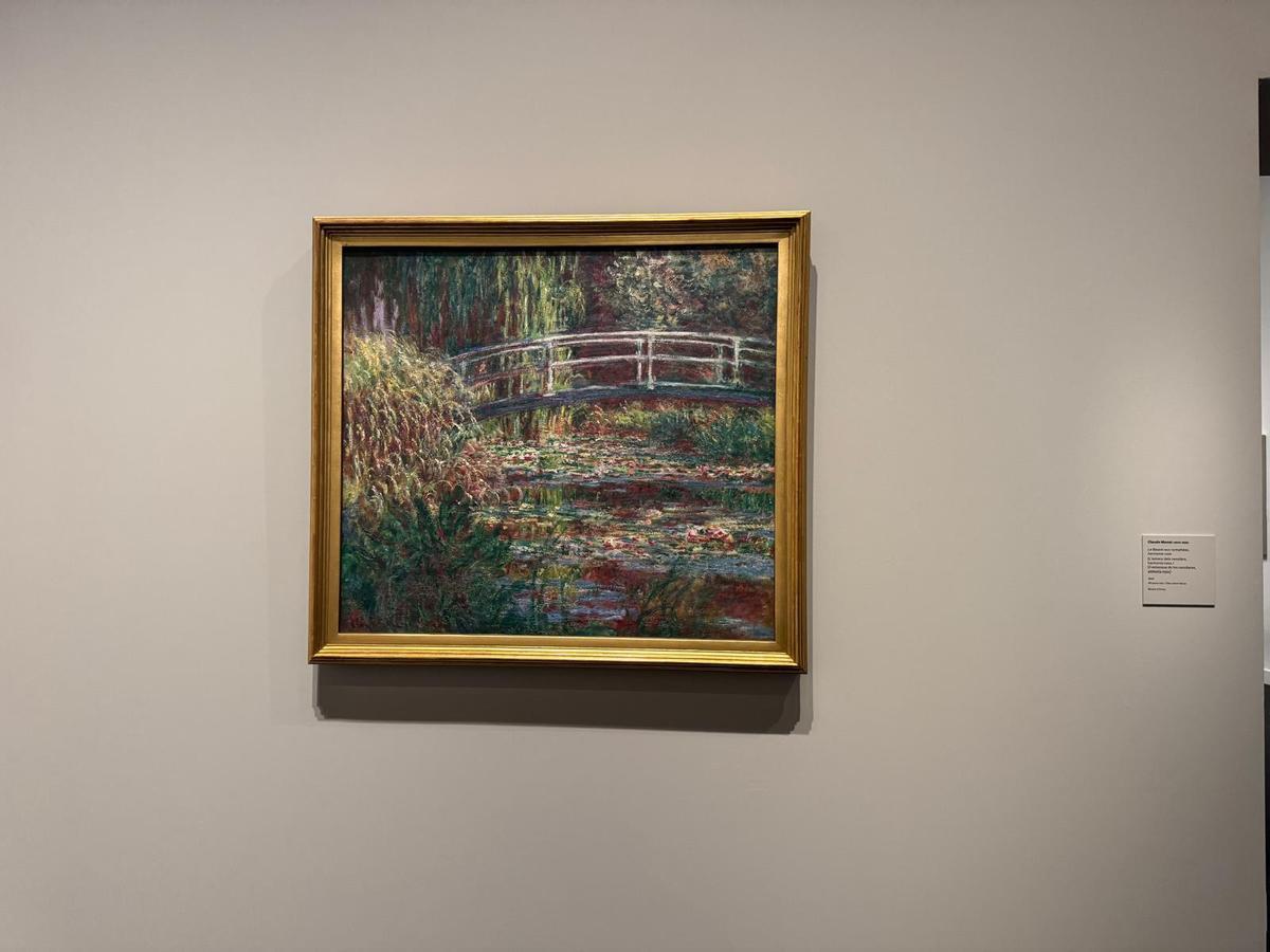 Visita al CaixaForum Barcelona donde se muestra la exposición Desenfocado con obras de Monet y otros artistas